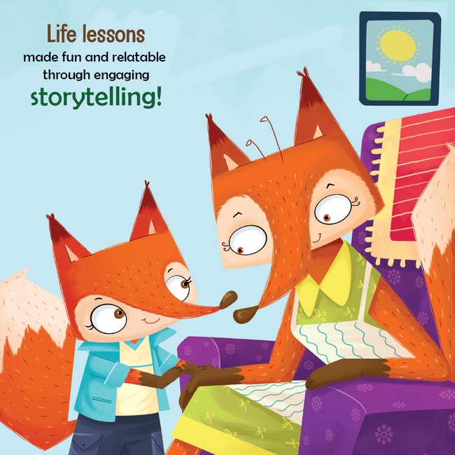 Life Lessons Book Set for Kids Ages 4+ | Set of 10 Storybooks (16 Pages in Each Title) | Teaches Good Habits, Kindness, Honesty & More | Illustrated Moral Story Books for Children