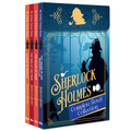 Sherlock Holmes Complete Novel Collection | The Hound of the Baskervilles, The Sign of the Four, A Study in Scarlet and The Valley of Fear | Set of 4 Sherlock Holmes Novels with Bookmarks | Gift Box of Unabridged Editions