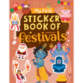 My First Sticker Book of Festivals | World Festivals & Celebrations Activity Book for Kids Ages 3+, Includes 4 Sheets of Stickers