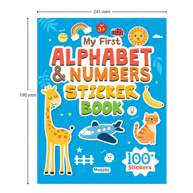 My First Sticker Books (Set of 4) - Age 3+ | Early Learning Activity Books for Kids with 400+ Stickers | Fun & Engaging Stickers Book for Preschoolers & Toddlers