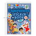 My First Experiences Sticker Book | 16-Page Everyday Adventures Activity & Sticker Book for Kids Ages 3+, Includes 4 Sheets of Stickers | Perfect Gift