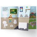 My First Experiences Sticker Book | 16-Page Everyday Adventures Activity & Sticker Book for Kids Ages 3+, Includes 4 Sheets of Stickers | Perfect Gift