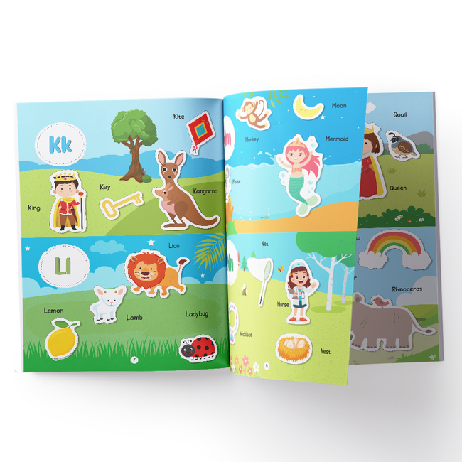 My First Sticker Books (Set of 4) - Age 3+ | Early Learning Activity Books for Kids with 400+ Stickers | Fun & Engaging Stickers Book for Preschoolers & Toddlers