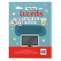 My First Words Sticker Book | 16-Page Vocabulary Activity & Sticker Book for Kids Ages 3+, Includes 4 Sheets of Stickers