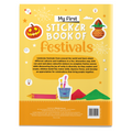 My First Sticker Book of Festivals | World Festivals & Celebrations Activity Book for Kids Ages 3+, Includes 4 Sheets of Stickers