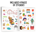 My First Experiences Sticker Book | 16-Page Everyday Adventures Activity & Sticker Book for Kids Ages 3+, Includes 4 Sheets of Stickers | Perfect Gift