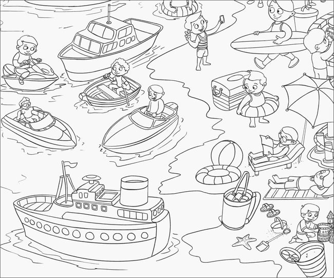 In the city Dubai- Colouring Poster