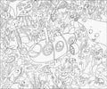 Under the Sea- Colouring Poster