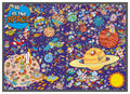 In the Space- Colouring Poster