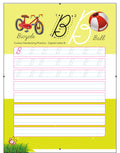 Alphabet Capital and Small Letter Cursive Writing Book