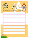 Alphabet Capital and Small Letter Writing Book