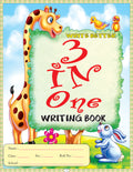 Three in One writing book