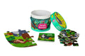 Jungle Animal Puzzle Box for Kids Age 3+ | Educational Toy with 35 Jigsaw Puzzle Pieces + 1 Board Book