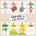 Animals in Action-Little Library