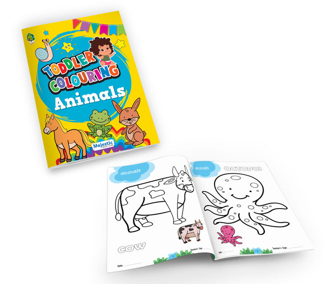 Toddler Colouring Books (Set of 10 books)