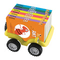 Animals in Action: Book Truck of 8 Best Board Books for Kids parked in a Truck