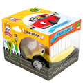 Animals in Action: Book Truck of 8 Best Board Books for Kids parked in a Truck