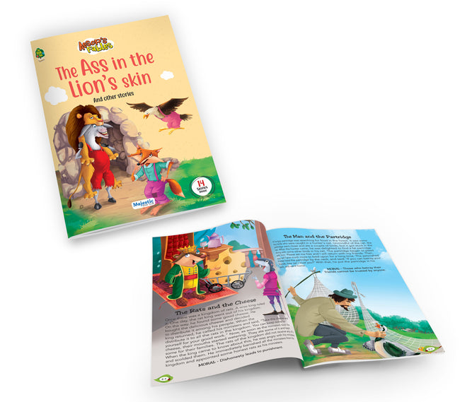 Aesop's Fables 8 Story Book Set (English)