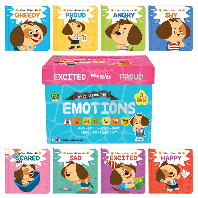 Emotions 8 Puzzle Board Books Gift Pack