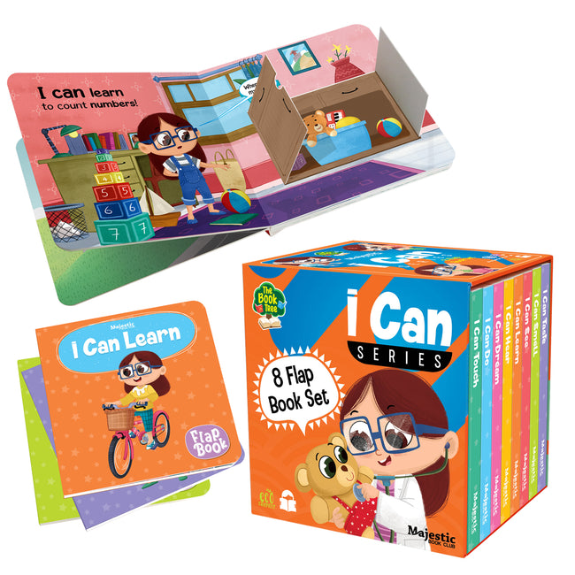 I Can Series- 8 Flap Books set