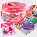 Pretty Princess Puzzle Box for Kids Age 3+ I Fun Toy with 50+ Jigsaw Puzzle Pieces + 1 Board Book