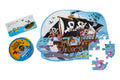Playful Pirates Puzzle Box for Kids Age 3+ I Fun Toy with 30 Jigsaw Puzzle Pieces + 1 Board Book