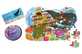 Sea Animals Puzzle Box for Kids Age 3+ I Educational Toy with 35 Jigsaw Puzzle Pieces + 1 Board Book