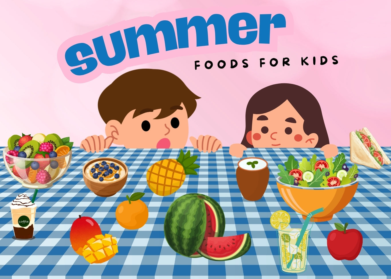 Best Summer Foods for Kids: Healthy and Quick Recipes, Hydrating & Fun Foods for Hot Weather