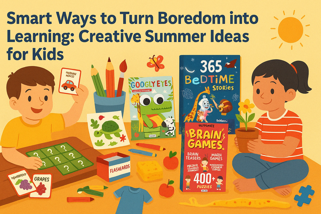 Boredom Buster Activities for Kids to Try This Summer Season