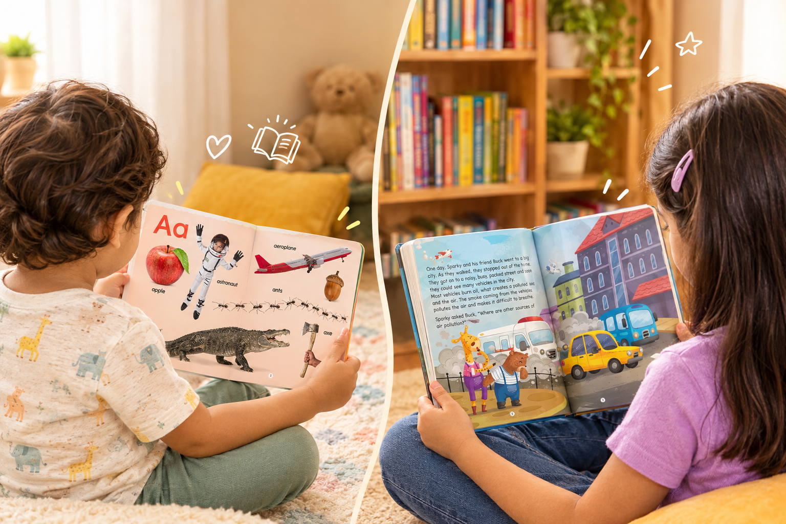 Signs Your Child Is Ready to Move from Picture Books to Reading Books