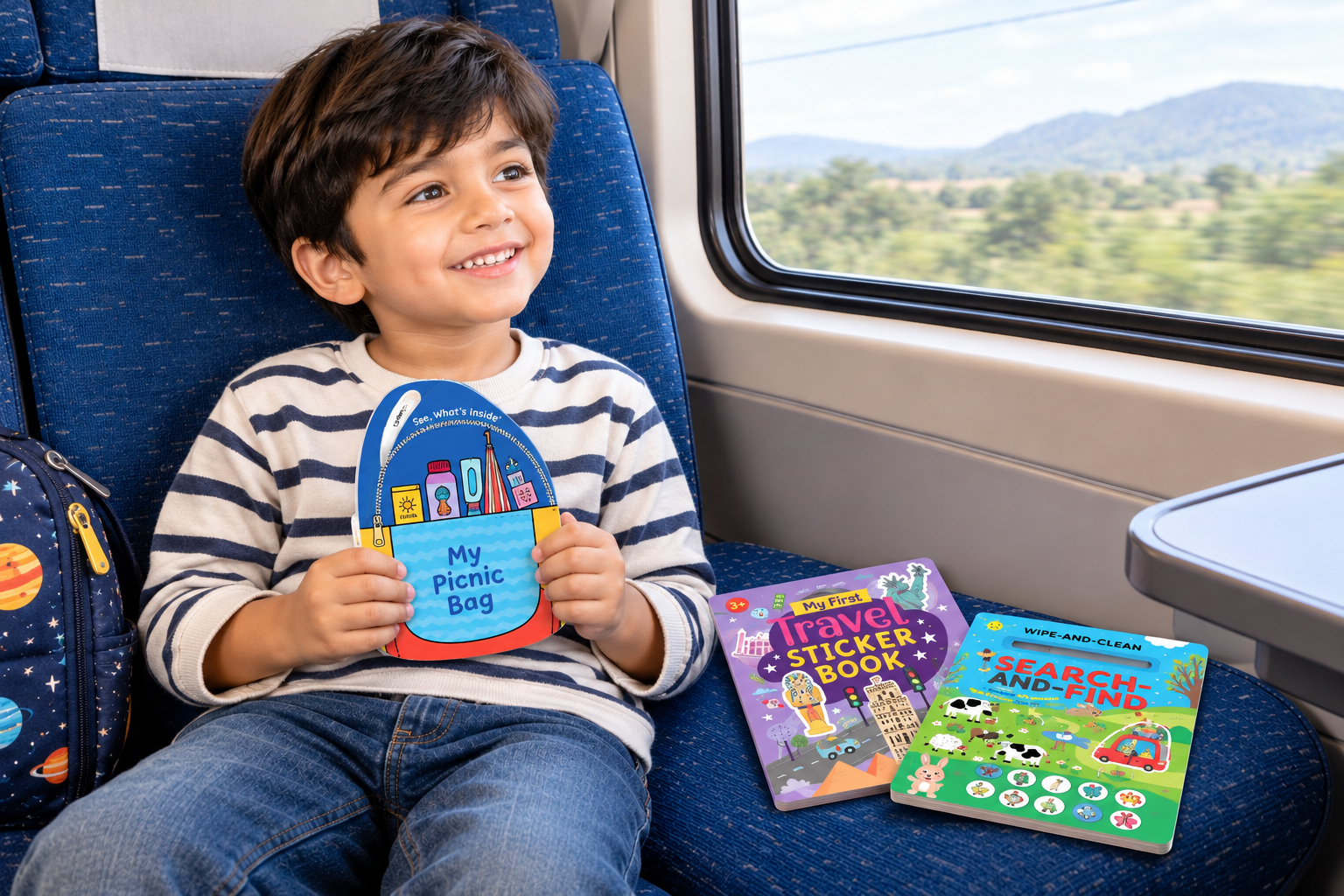 Travel-Friendly Books for Kids: Screen-Free Fun for Car, Train and Flight Journeys