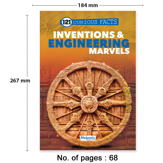 121 Inventions and Engineering Marvels Fact Book for Kids Ages 8+ | Fun Facts on Modern and Ancient Inventions | Educational Encyclopedia for Children | Ideal for Gifting