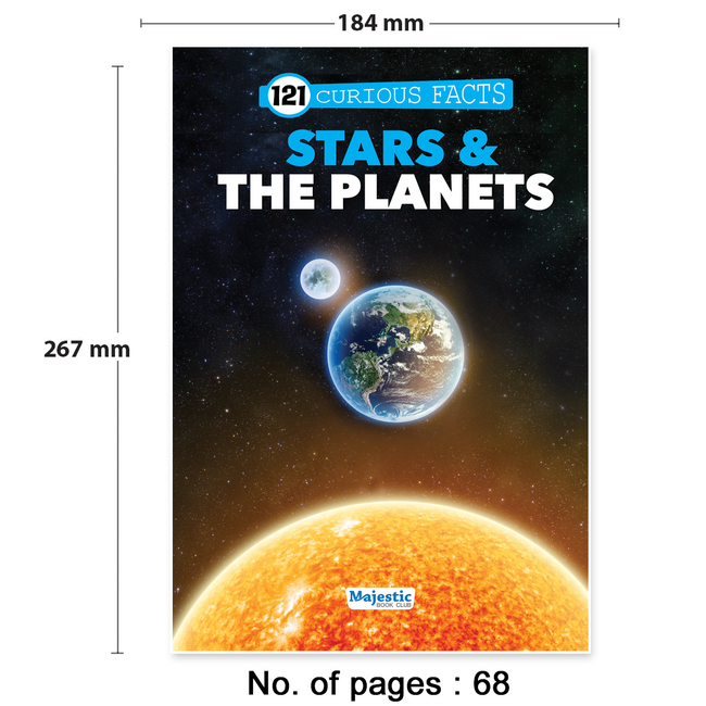 121 Stars and the Planets Encyclopedia | Fact book for Kids Ages 8+