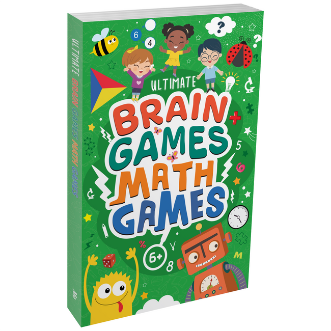 Maths Games for Kids (Ages 6+) - Ultimate Brain Games: 120+ Fun Maths Puzzles and Activities to Enhance Numerical Skills