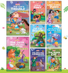 Moral Story Books for Kids | Set of 8 Books | Moral Short Stories with Colourful Pictures - 3 Years to 10 Years Old Children | Bedtime Children Story Book