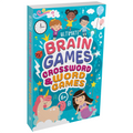 Crossword & Word Games for Kids (Ages 6+) - Ultimate Brain Games: 120+ Fun Word Puzzles to Improve Vocabulary and Spelling