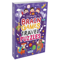 Brain Games – Travel Puzzles | Fun Travel Activity Book for Kids | Puzzles, Mazes, and Logic Games | Boost Thinking & Problem-Solving Skills | Ages 6+