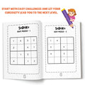 Sudoku Puzzle Books for Kids 4+ (Set of 4) – 500+ Brain Games Puzzle | 4 Levels of Challenge