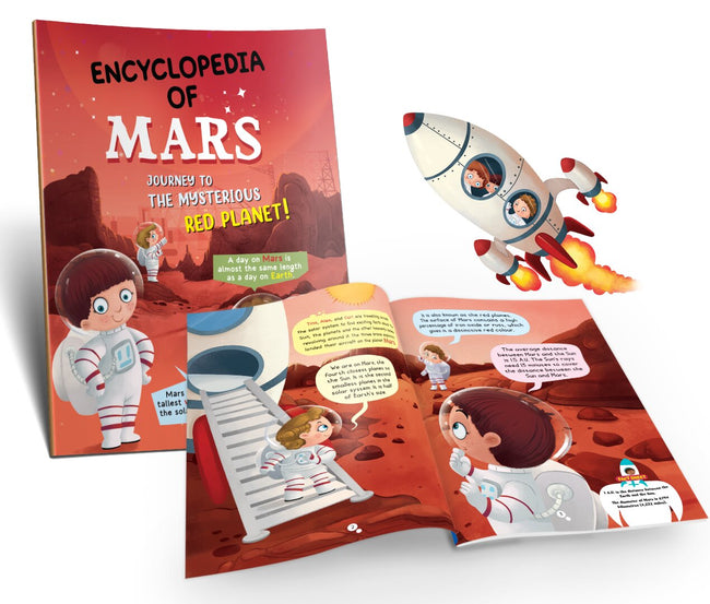 Encyclopedia of Solar System for Kids – 10 Book Set for Early Readers – Fun Space Adventure with Stunning Illustrations – Learn about Planets, Sun, Moon & More