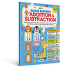 Addition & Subtraction Maths Activity Book for Kids | 120+ Engaging Activities | Fun Characters & Colourful Images | Skill Booster Activities for Children Age 6+ | Learn, Play Everyday