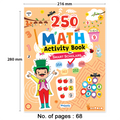 Maths Activity Book for Children Age 5+ | 250 Engaging, Skill-Booster Activities | Builds Focus and Fine-Motor Skills | Fun Learning