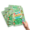 Brain Booster Activity Book for Children Age 5+| 250 Engaging Brain Booster Activities to Enhance Focus and boost Problem-Solving Skills | Fun Learning