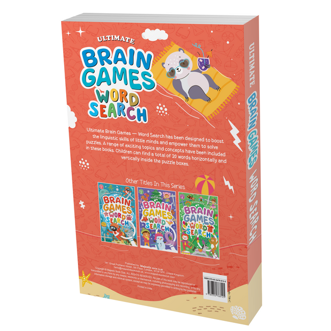 Word Search Grade 3 for Kids (Ages 5+) - Ultimate Brain Games: 120+ Engaging Puzzles to Improve Spelling and Vocabulary