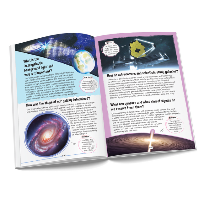 121 Space Fact Book for Kids Ages 8+ | Learn About the Cosmos | Space Encyclopedia