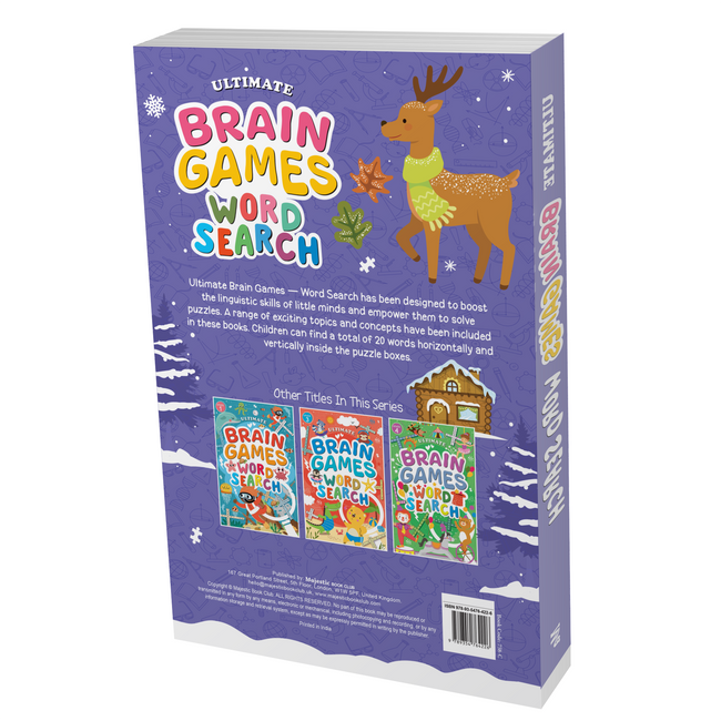 Word Search Grade 2 for Kids (Ages 5+) - Ultimate Brain Games: 120+ Exciting Word Puzzles to Enhance Linguistic Abilities