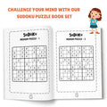 Sudoku Puzzle Books for Kids 4+ (Set of 4) – 500+ Brain Games Puzzle | 4 Levels of Challenge