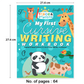 My First Cursive Writing Workbook for Kids | Capital & Small Letters, Joining Letters, 3, 4 & 5 Letter Words & Sentences | Cursive Handwriting Practice Book | 64 Pages | Ages 5-8