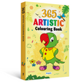 365 Artistic Colouring Book for Kids I Jumbo Colouring Book for children Ages 3 to 7 years I Hours of Entertainment & Creativity I Perfect for Travel or Gifting I Develops Artistic Skills I By Majestic Book Club