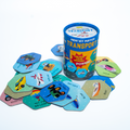 Memory Match Game: Transport – 24 Durable Cards, 12 Vehicle-Themed Pairs, Brain-Boosting Educational Game for Kids, Toddlers, and Families