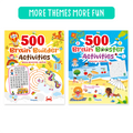 Brain Booster Activity Book for Children Age 5+ | 500 Engaging & Brain-boosting Activities | Build Confidence and Focus | Enhance Vocabulary | English & Science Activities